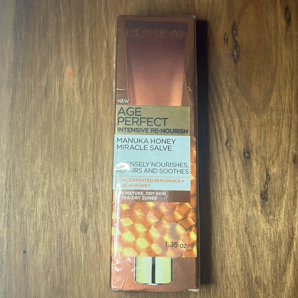 New, L’ORÉAL Paris Age Perfect Intensive Re-Nourish Manuka Honey Miracle Salve